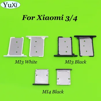 

YuXi 1PCS New Sim Card Slot Tray Holder Replacement Parts For Xiaomi 3 M3 Mi3 Mi 3 4 MI4 M4 Moible phone