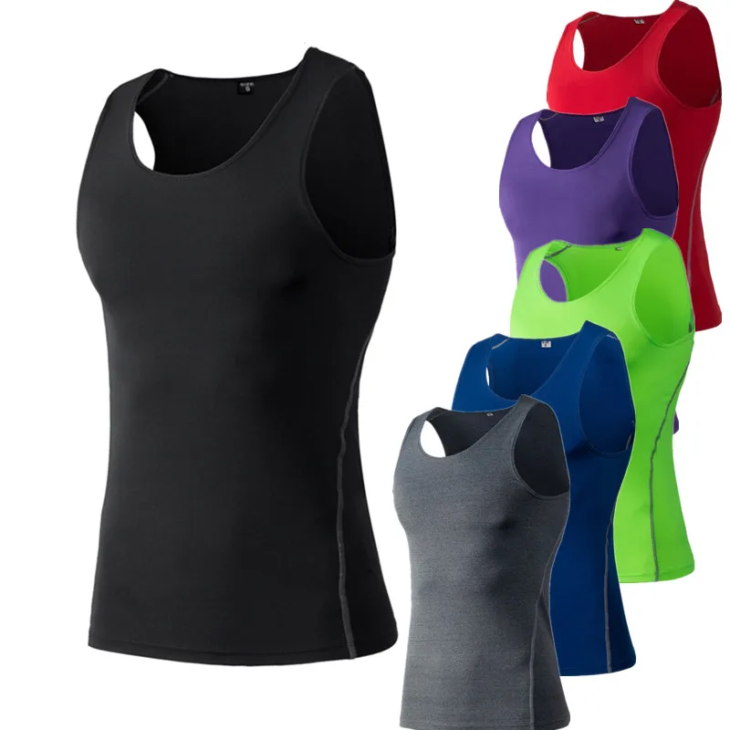 Tank-Top Boxing-Vest Skins Thermal-Undershirt Basketball Sports Running Summer Size Gym