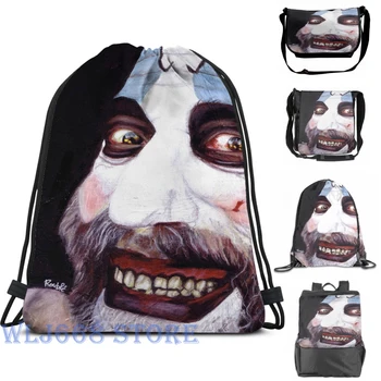 

Funny graphic print shoulder Bags women Captain Spaulding (2) Single shoulder backpack travel for men Gym Bag