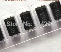 50 шт. SS310 SS210 SMD Шоттки барьер выпрямительный диод 2A 100 В DO-214AC SMA