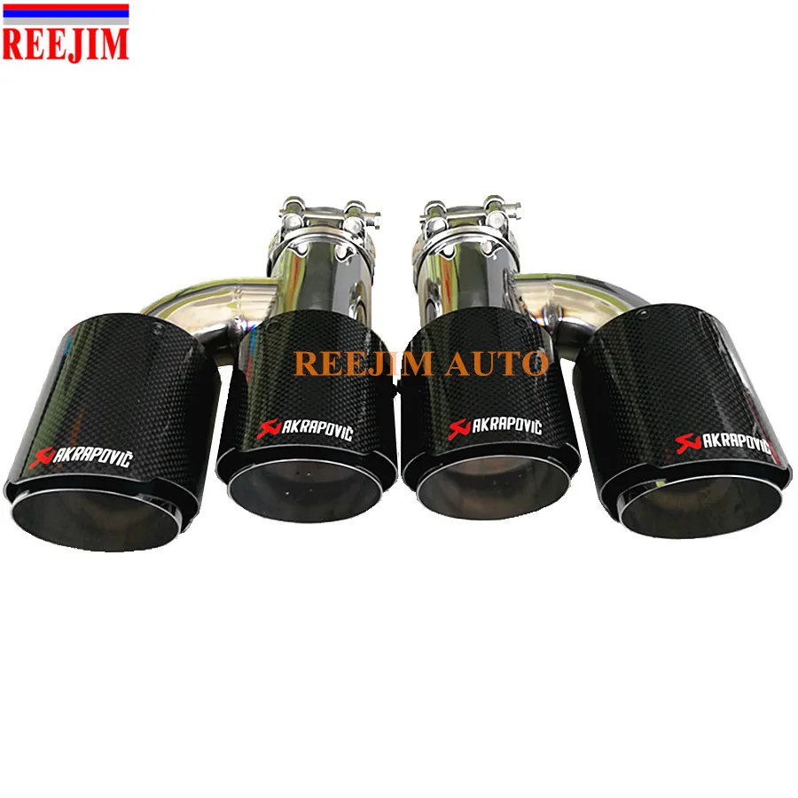 Buy In 2.5" Out 3.5" Stainless Akrapovic Carbon