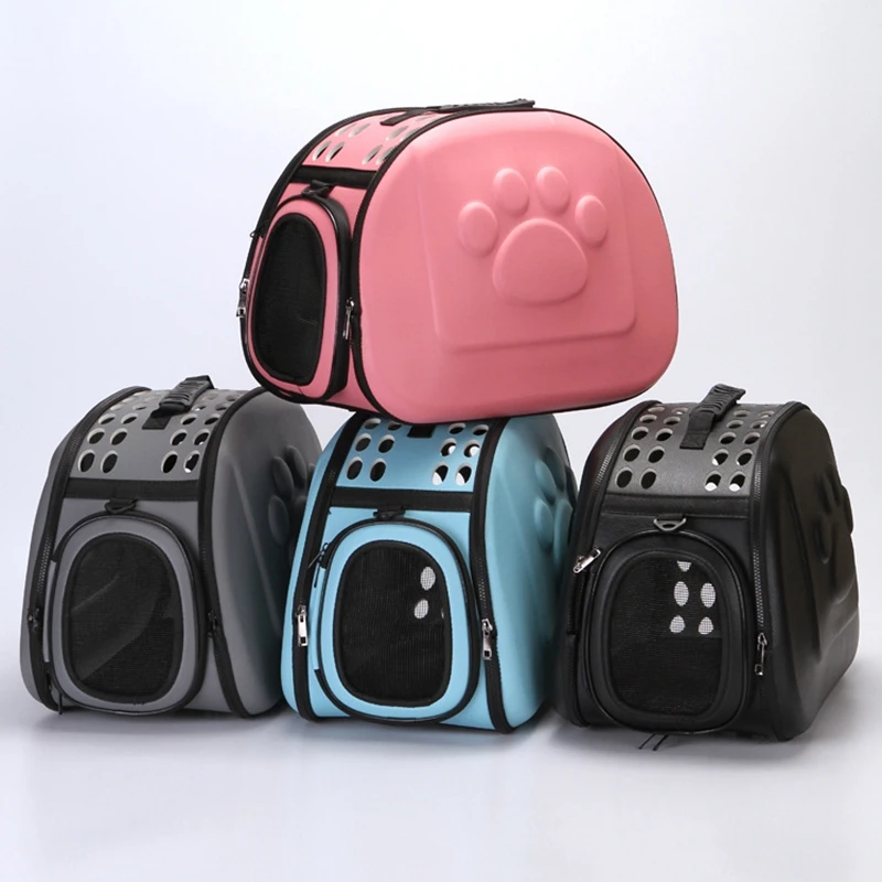EVA Pet Accessories For Dogs and Cats Classic Pure Color Pets Outdoor Backpack Folding Bags | Дом и сад