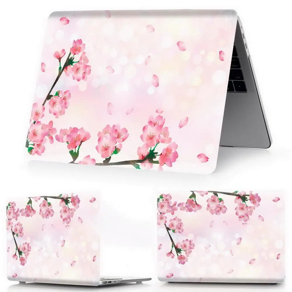 Чехол Sakura для ноутбука Apple Macbook Air Pro retina 11 12 13 15 дюймов, чехол для MAC, Air 13 Pro 13 15 Touch BarID - Цвет: Ying Hua Y3