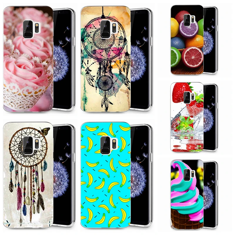 Чехол для Samsung Galaxy S9 S9Plus S8 Plus S7 edge Note 8 J530F J720 A3 A5 2016 2017 TPU чехол с рисунком мороженого