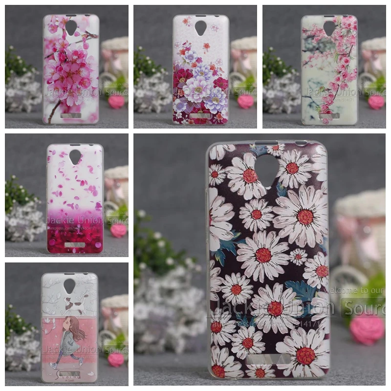 Case For Lenovo A5000 /a 5000 Tpu Back Cover + Silicon Soft Cover For
