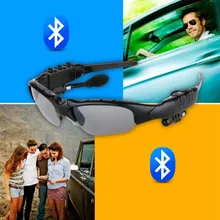 2016 New Bluetooth Smart Glasses Polarized Eyewear Sunglasses Wireless Headphones Headset For Android IOS Smart Electronics