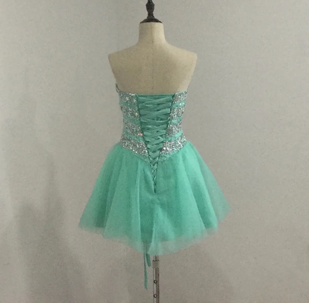 sequined two piece quinceanera dresses_conew1