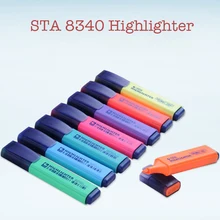 STA8340 8 цветов текстовые маркеры ручки Mildliner флуоресцентная кисть для рисования граффити офисные канцелярские принадлежности Школьные принадлежности