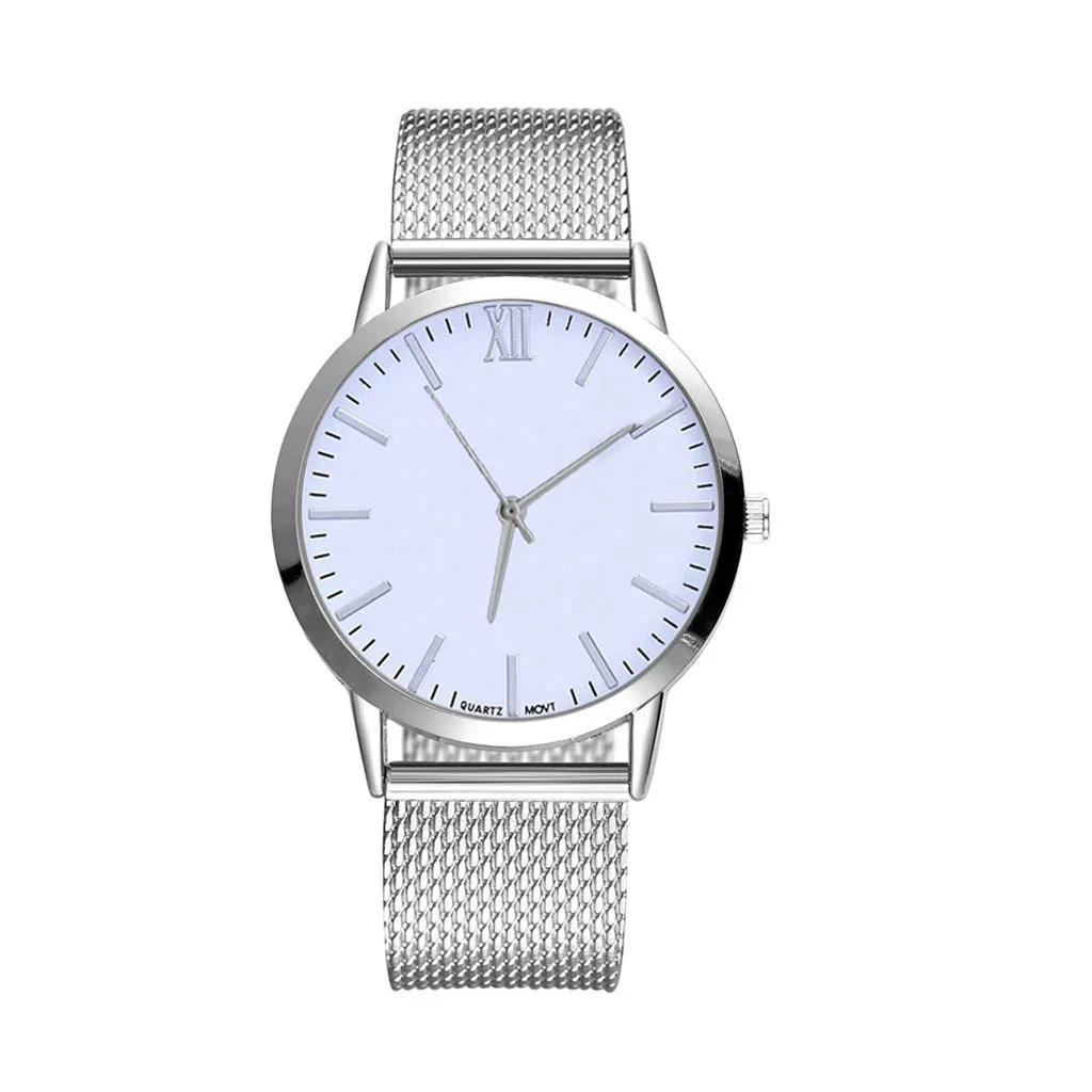 Роскошные часы женские часы браслет Мода женские часы Силикагель сетка ремень повседневные часы Женева простые наручные часы с ремешком-сеткой