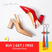 2019 Spring Supper Discount Pointed Toe Genuine Leather High Heels Women Party Wedding Shoes Size 36 2017new big size 33 42 genuine leather womens shoes wedges pointed toe high heels women office