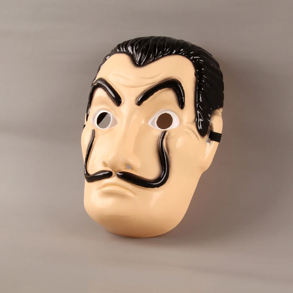 Дом карт &amp La Casa de Papel Salvador Dali полная маска для лица взрослых страшный и Косплей
