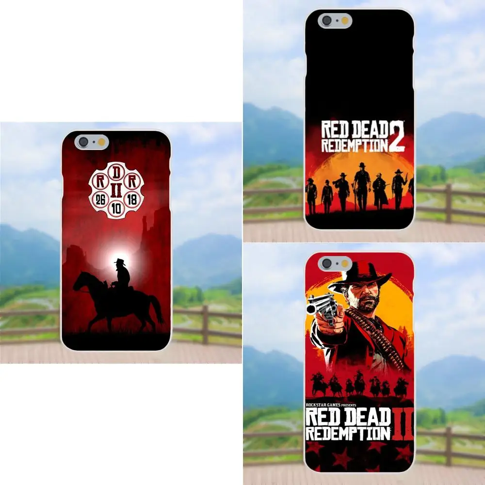 

Cool Game Red Dead Redemption 2 For Apple iPhone 4 4S 5 5C 5S SE 6 6S 7 8 Plus X XS Max XR TPU Custom Phone