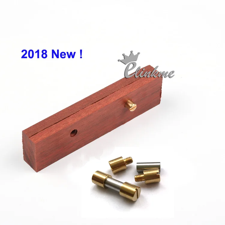 4pcs/lot,6mm x 24mm (6 x 9)Brass or Stainless steel Corby Bolt Rivet Brass or Stainless steel Knife Handle Fastener(EAM)