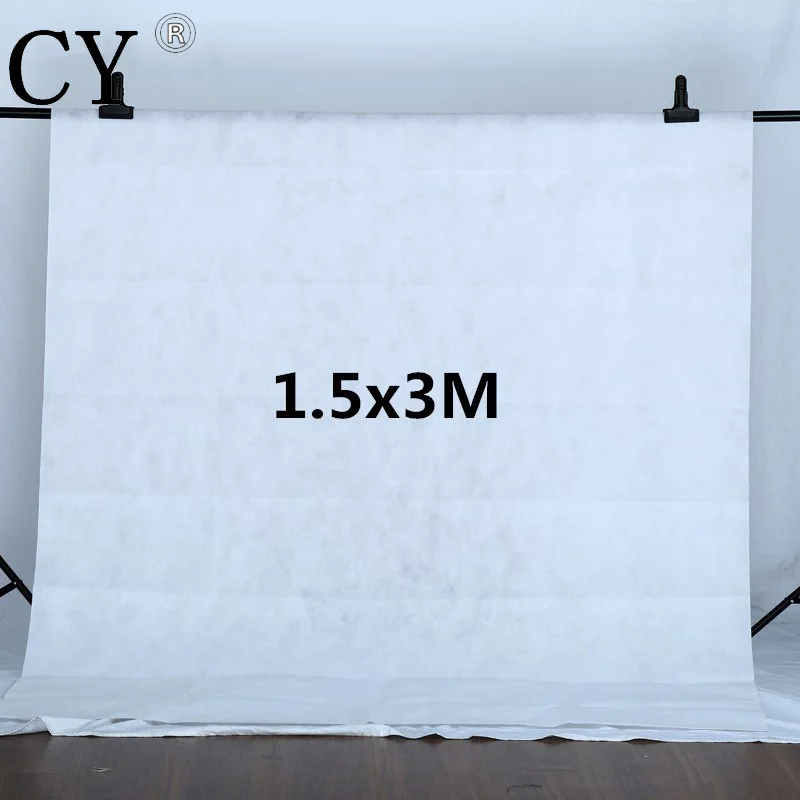 Photo Studio White 1.5x3m Non-woven Fabrics Backdrop Photography Backgrounds Fotografia Background PSB13A | Электроника
