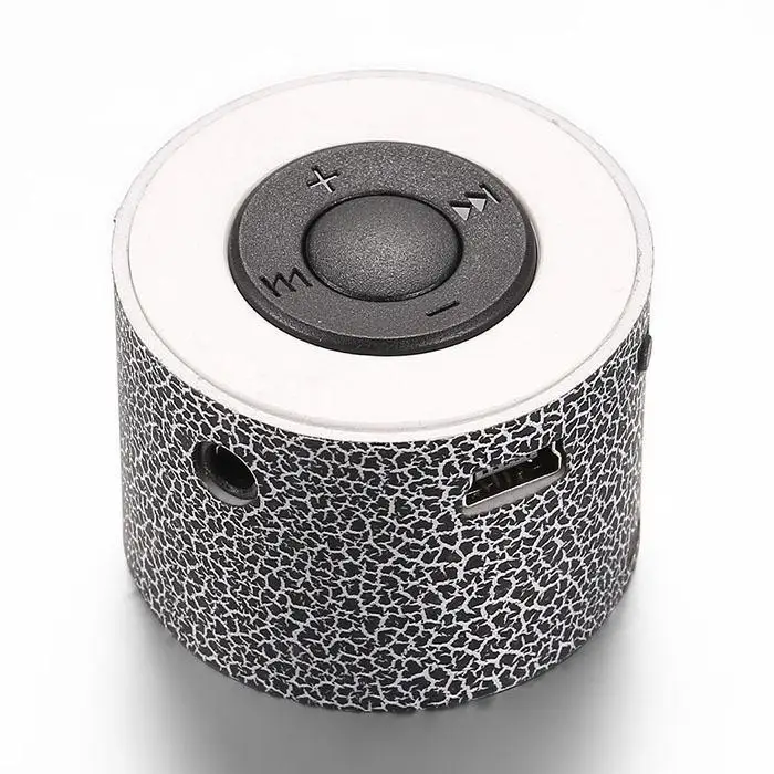 Горячая продажа мини беспроводной динамик Crack LED TF USB Сабвуфер bluetooth колонки mp3