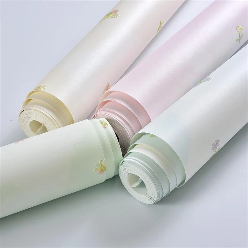 beibehang High-end warm garden bedroom wallpaper pink floral wallpaper nonwoven 3d environmental protection children's room girl beibehang High-end warm garden bedroom wallpaper pink floral wallpaper nonwoven 3d environmental protection children's room girl