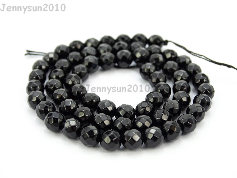Natural Tourmaline Round Agate Spacer 15" Strand Loose Beads 4MM 6MM 8MM Bead Natural Tourmaline Round Agate Spacer 15" Strand Loose Beads 4MM 6MM 8MM Bead