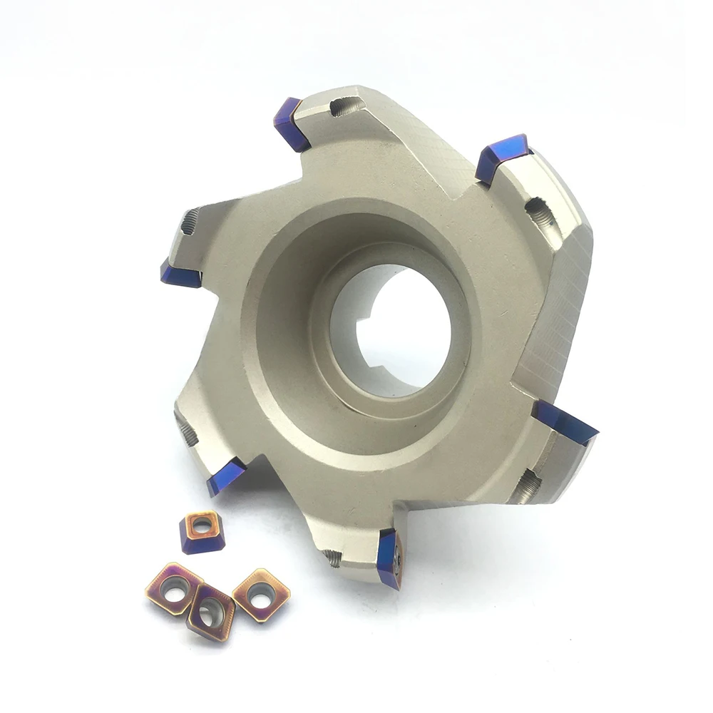 

SEKT1204 10pcs + KM12-160-40-6T 1pcs Milling Cutter carbide Insert Face Mill Shoulder Cutter For Milling Machine