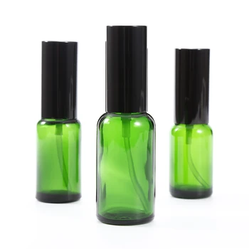 

20ml /30ml /50ml Refillable Empty Mini Oil Perfume Sprayer Lotion Cosmetic Atomizer Glass Green Bottle Water Pot