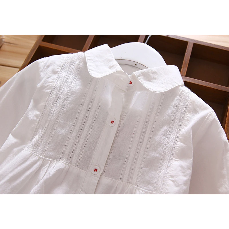 Купить Белую Рубашку Для Девочки