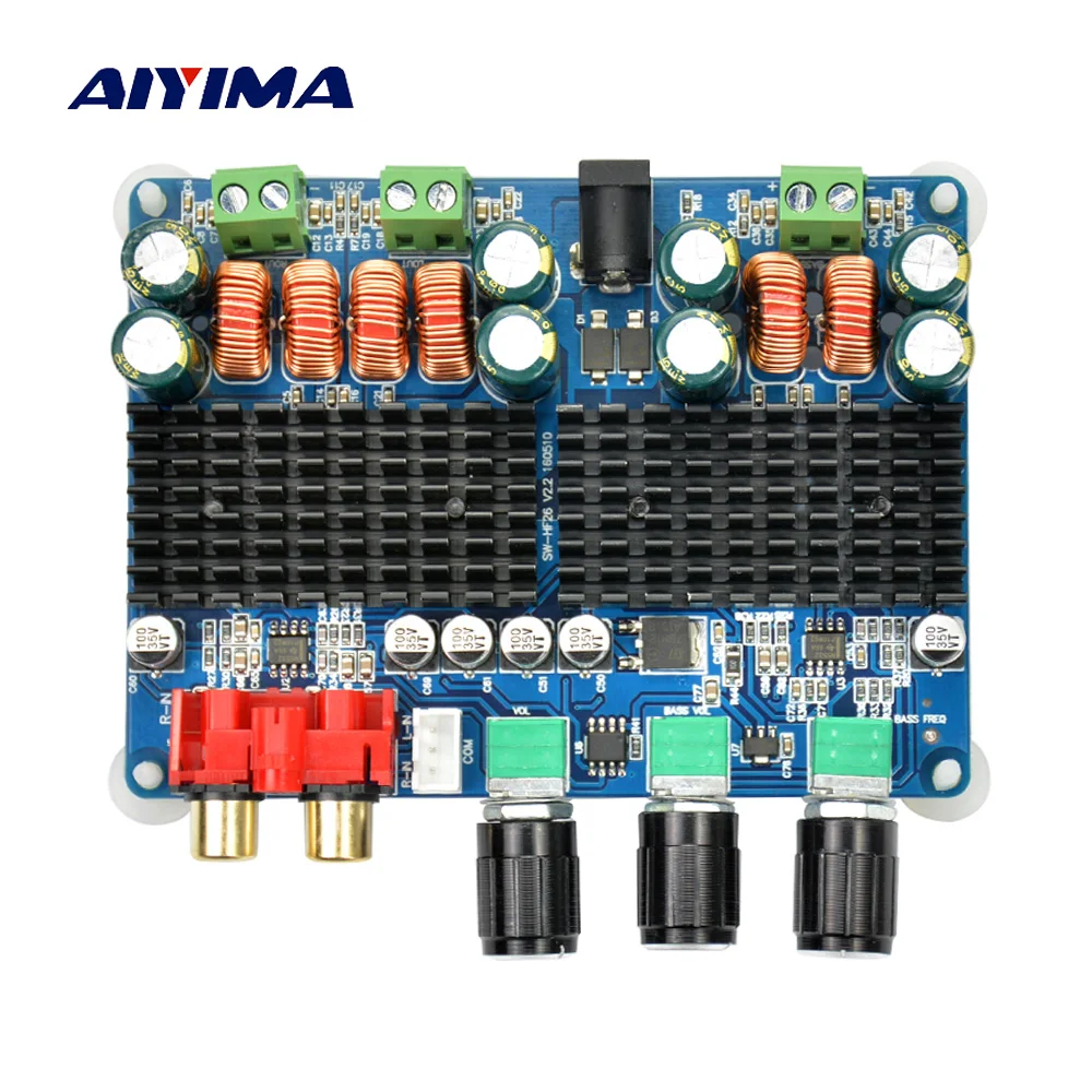 Aiyima TPA3116 2.1 Channel Digital Amplifier Board 50W*2 100W Subwoofer