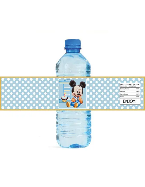 48x Baby Shower Decoraciones Etiquetas Personalizadas