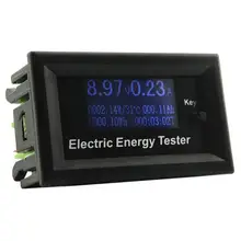 Medidor de corriente LCD DC 120V 20A, voltímetro Digital, amperímetro, vatímetro, indicador, medidor de energía