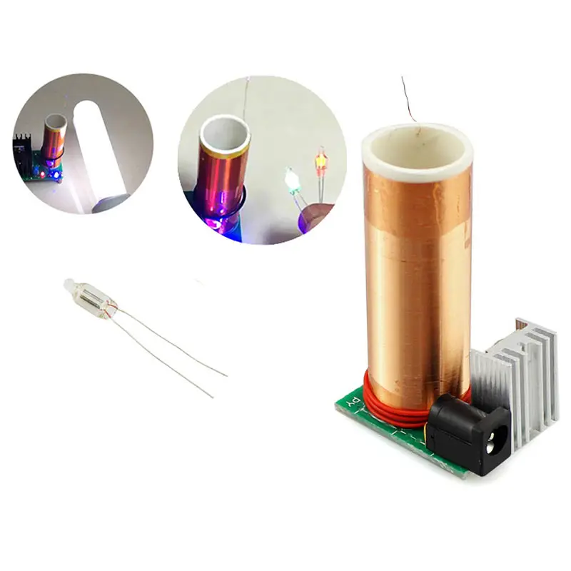 Tesla Coil Wireless Transmission Kit Circuit Diagram