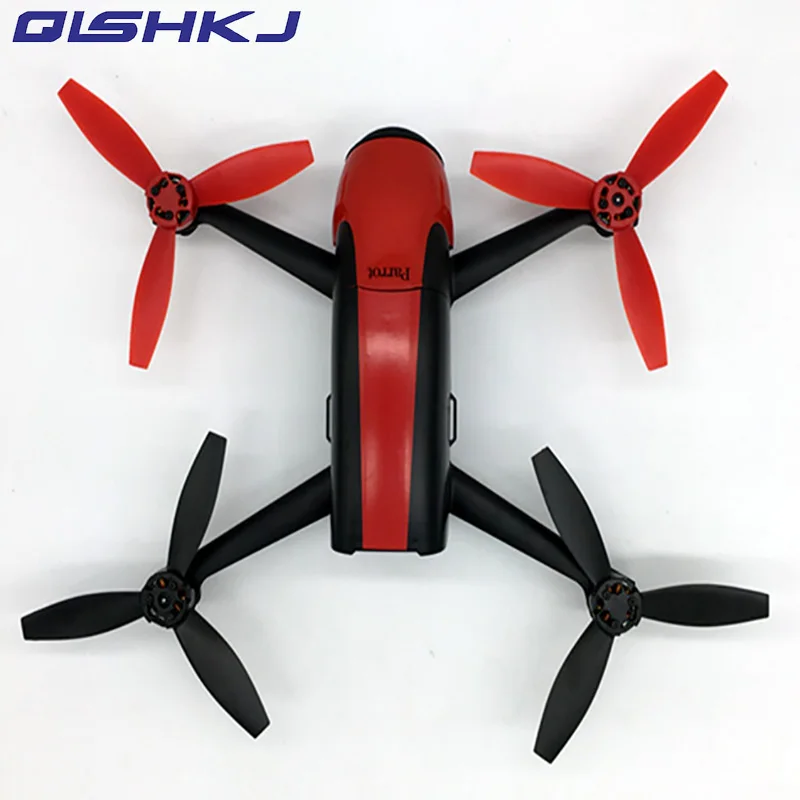 

4pcs/set Propellers Blade for Parrot Bebop 2.0 Drone Part Main Blades Red & Black black and white Accessories