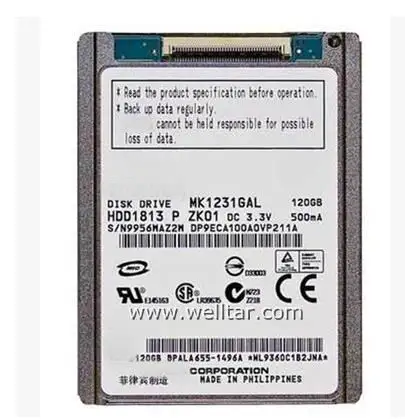

100%New 1 year warranty MK1231GAL 120G CE 1.8inch AIR A1237