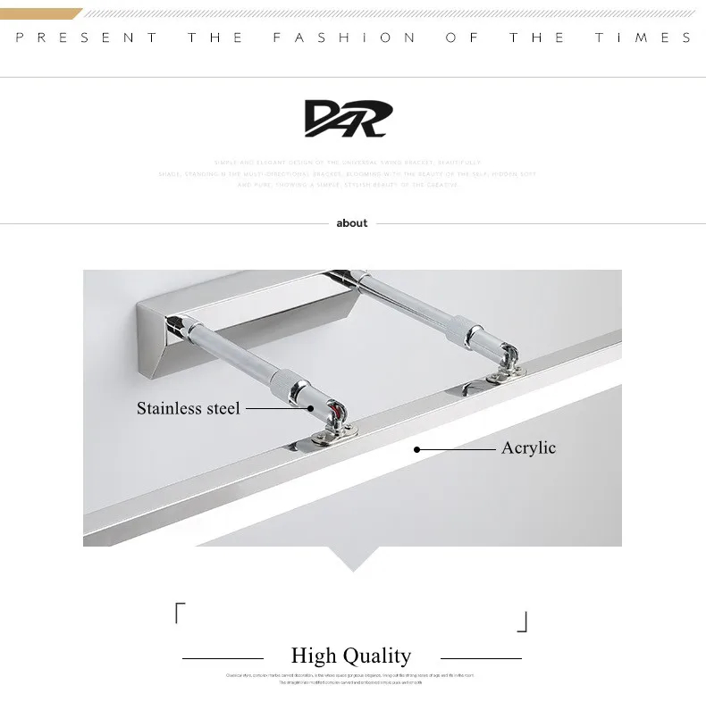 bathroom wall lamp led mirror light 3