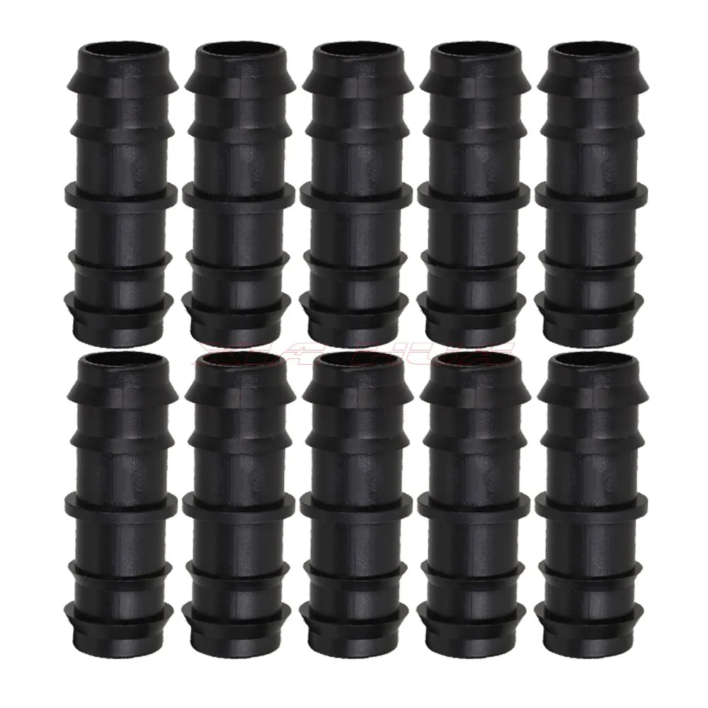

10PCS 25MM external thread straight pipe through connection pipe greenhouse micro nozzle member Drip Irrigation Fitting