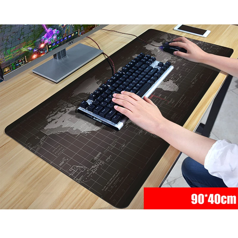 90cm x 40cm XL Anime Grande large Mousepad game gamer gaming Mouse pad beautiful table reading