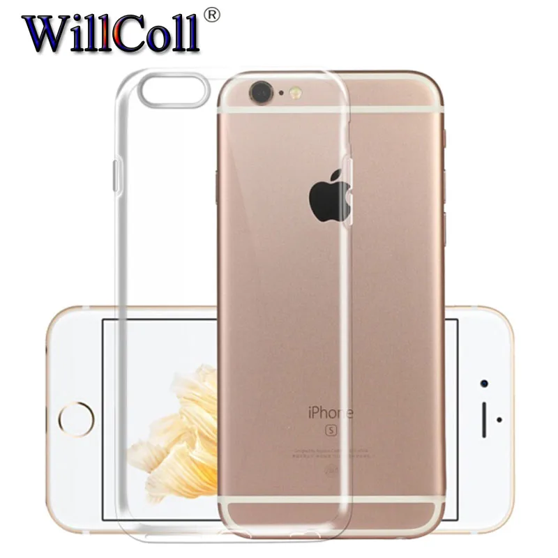 

Case For iPhone X 8 7 6 6s Plus Clear Soft TPU Case Silicone Protective Sleeve Transparent Cover For iPhone 5 5S 4 4S Back Shell