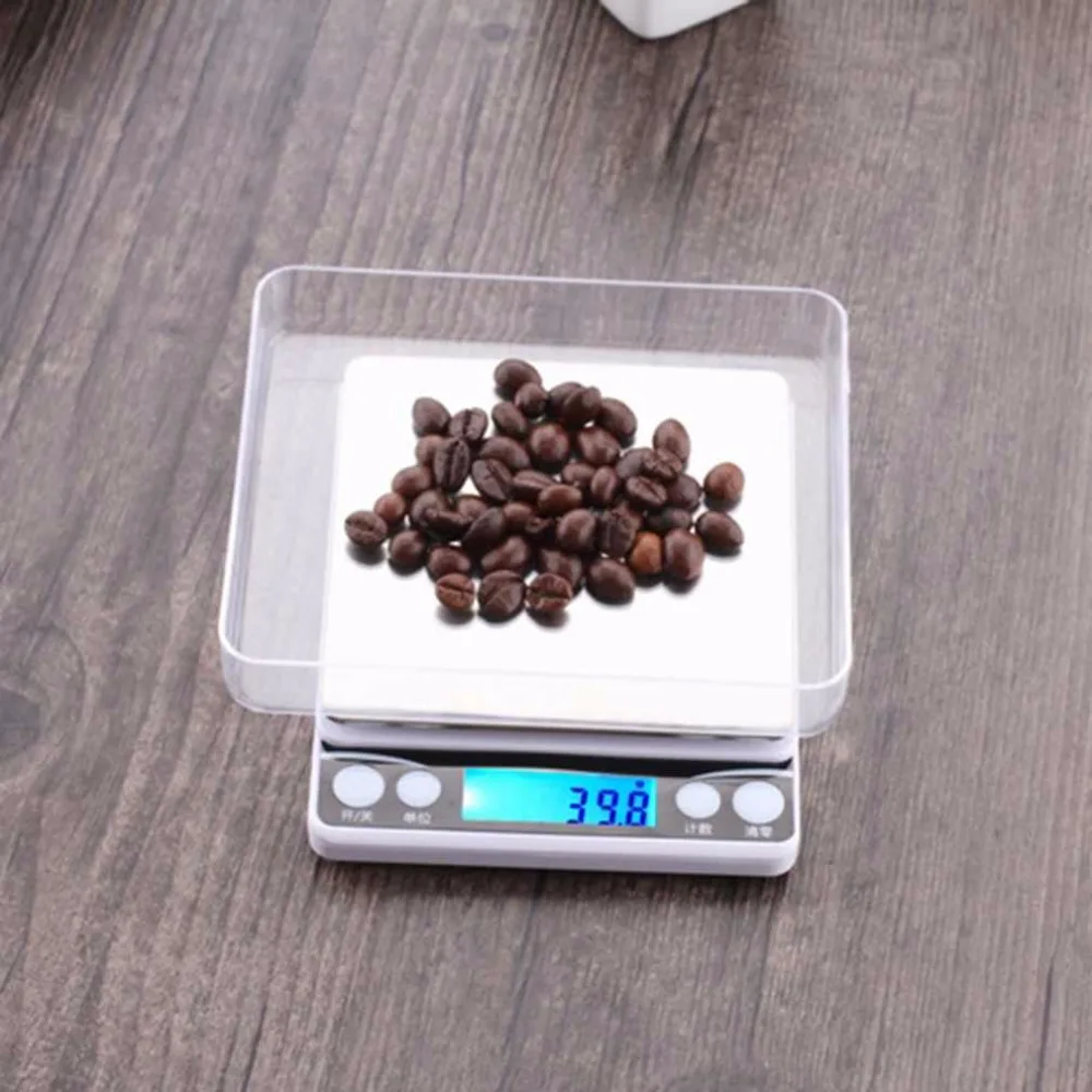 

Multifunctional LCD Screen Display Electronic Digital Scale 0.1G/0.01G High Accurate Kitchen Food Jewelry Weight Scales