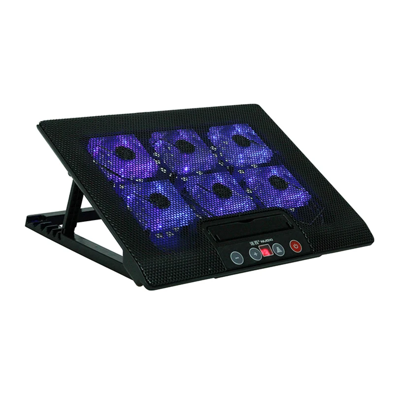 Laptop Cooler Cooling Pad Base LED 2 Stand for Macbook 11