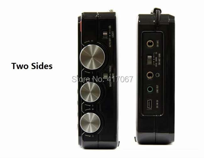4-Original TECSUN PL-880 Portable Digital Radio Receiver PLL FMMWLWSW SSB Synthesized Full Band Stereo Fm Radio PL880