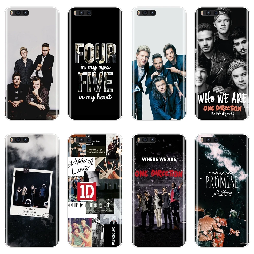 Задняя крышка для Xiaomi Mi Note Mix 1 2 S 3 силиконовый мягкий чехол One Direction Max
