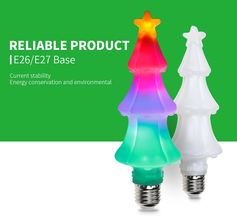 

LED Bulb E27 LED Flame Effect Christmas Tree Lights 220V E26 LED Fire Colourful Flickering Flame Lamp Decorative Holiday Lights