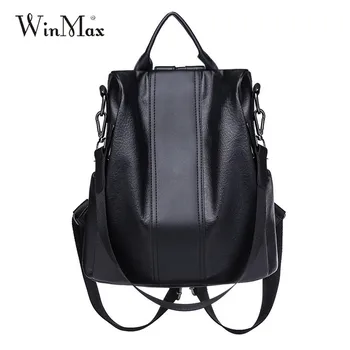

Winmax Fashion Women Backpack High Quality College Travel Backpacks for Teenage Girls Female School Shoulder Bag Bagpack mochila