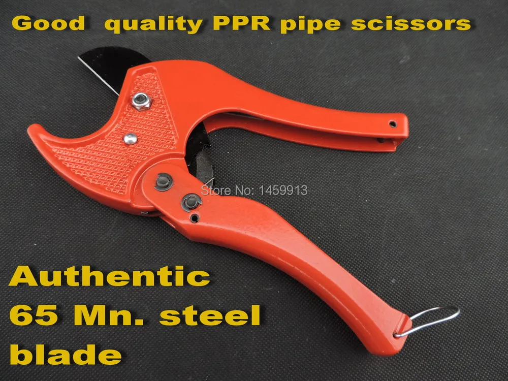 Good quality hot sale new type manual 42mm pvc tube scissors or ppr pipe scissors for plumber tools in China