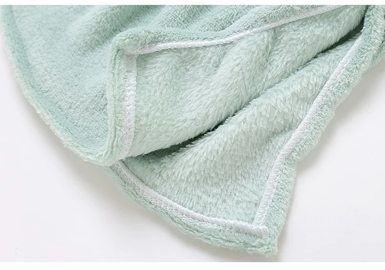 Милые новые яркие цвета мягкие коралловые бархатные Мультяшные полотенца можно повесить на кухню б/у