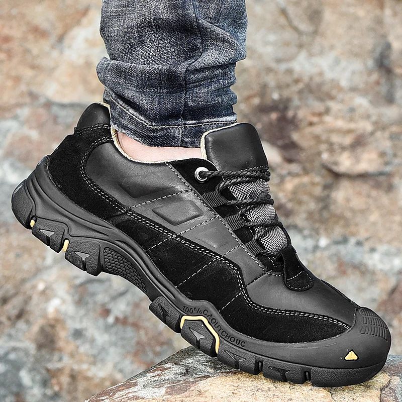 

Fashion genuine Leather shoes men outdoor lace up Casual Shoes Men's Shoes Handmade Vintage Loafers Men Flats Moccasins Sneakers