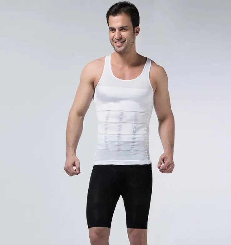 HOT Selling Men slim font b Lift b font Sports VEST para adelgazar font b Weight