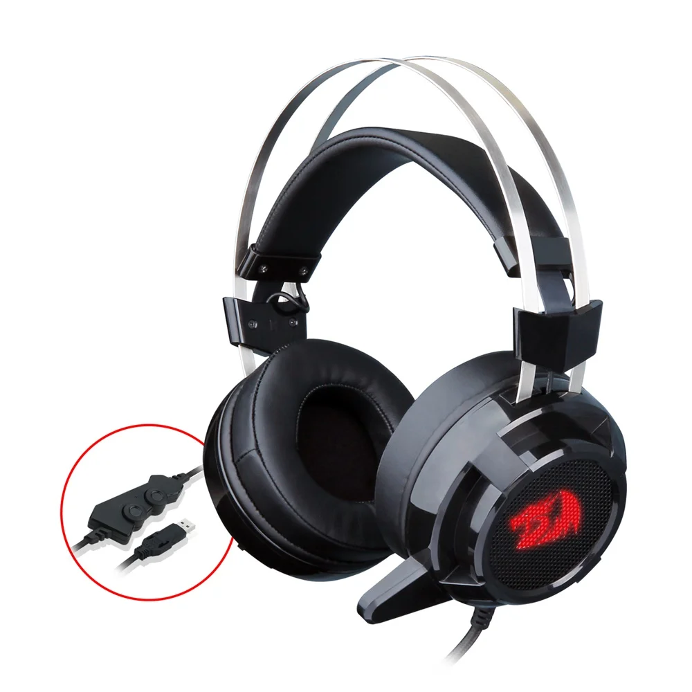 Игровая USB гарнитура Redragon H301 SIREN2 7 1 с микрофоном|Наушники и гарнитуры| |