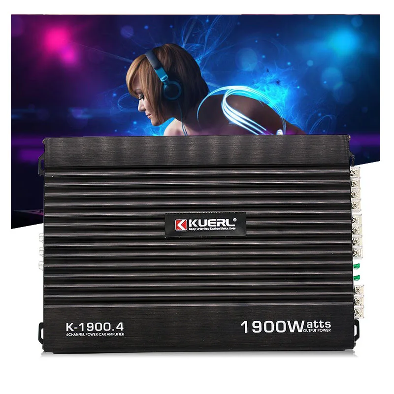 

High Quality Car Amplifier 4-Channel High-Power Music Stereo Upgraded Modified