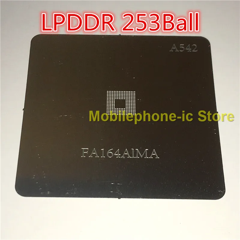 

LPDDR BGA253Ball BGA366Ball BGA387Ball BGA168Ball BGA256Ball Stencil Reballing IC Pins Solder BGA Direct Heating Template