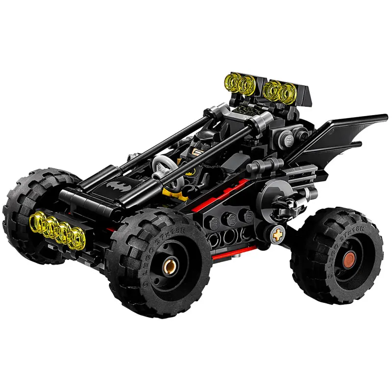 

Magic 07094 Legoings Batman DC Super Heroes The Bat-Dune Buggy Climbing Car Blocks 222PCS Legoing 70918 Movie Battle weapon Toys
