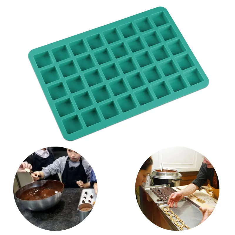 1PC High Quality Square Chocolate Silicone Molds Bakeware Cake Molds