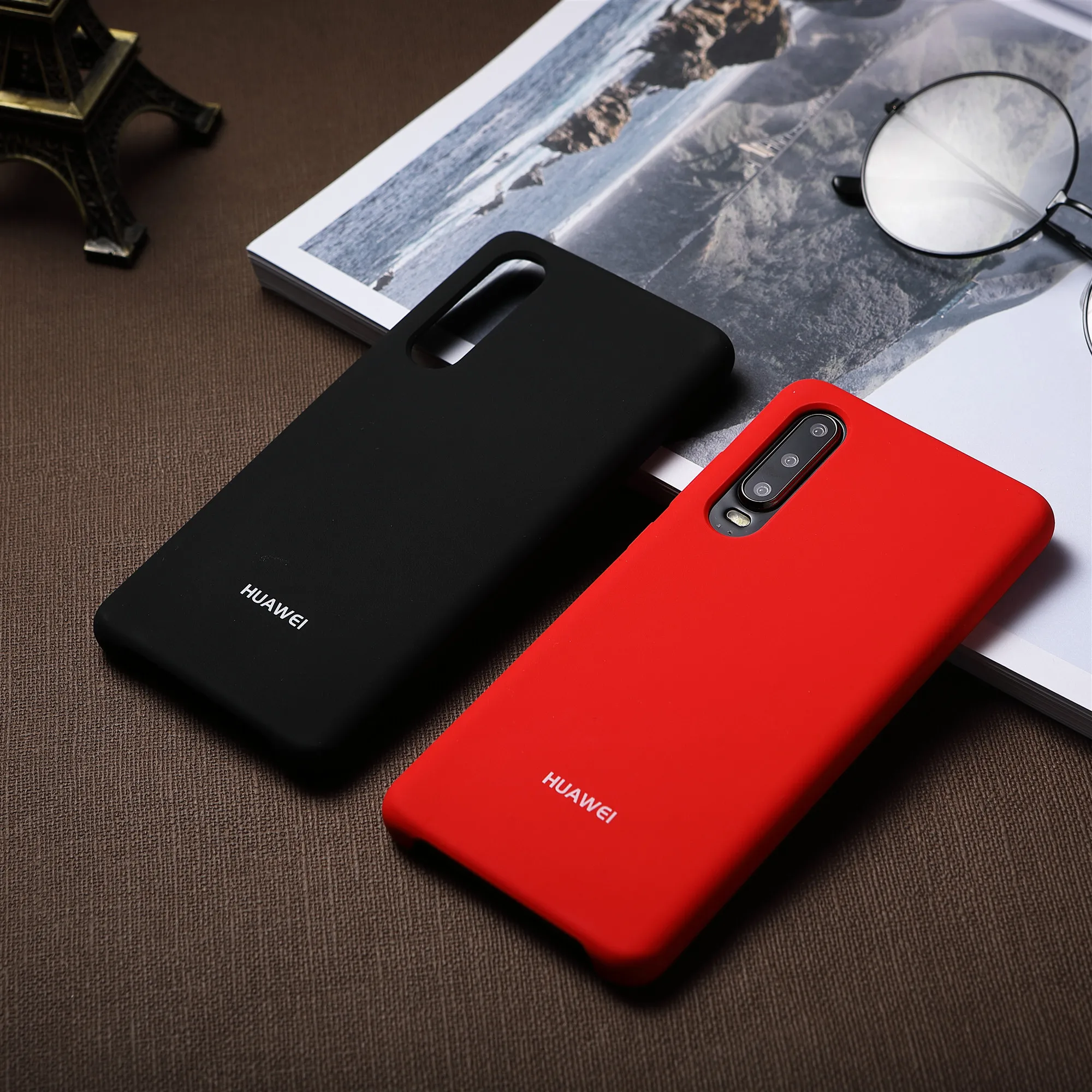 Чехол для Huawei P30 Pro 100% оригинал от HUAWEI Официальный жидкий силиконовый защитный